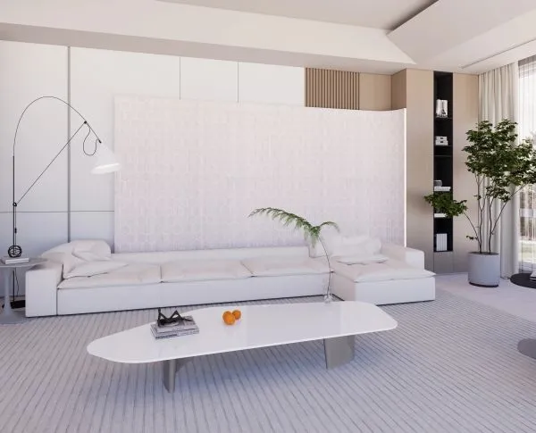 Sand Hive — wood veneer wallcovering, SKU SND-HV