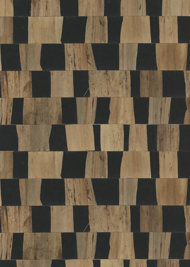 Sable Strata bark wallcovering from the Architectural Collection — John Mark Naturals
