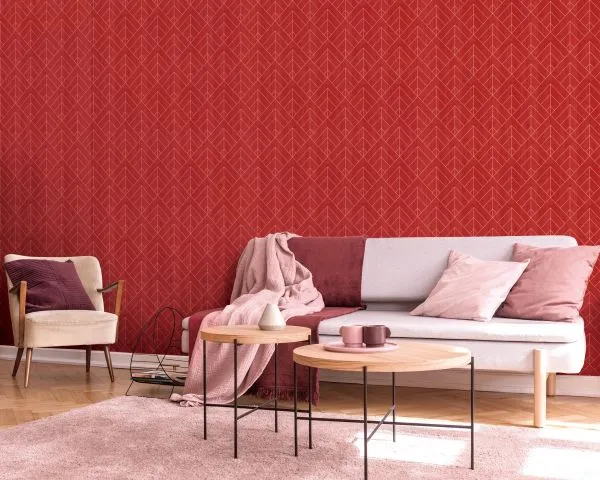 Rouge Royale — wood veneer wallcovering, SKU RG-RYL