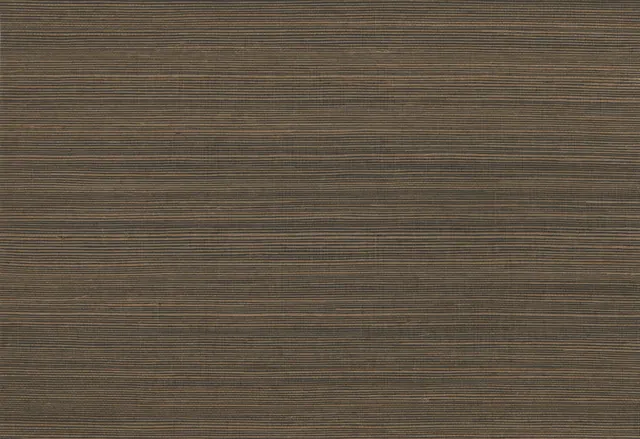 Charcoal Walnut sisal wallcovering — John Mark Naturals
