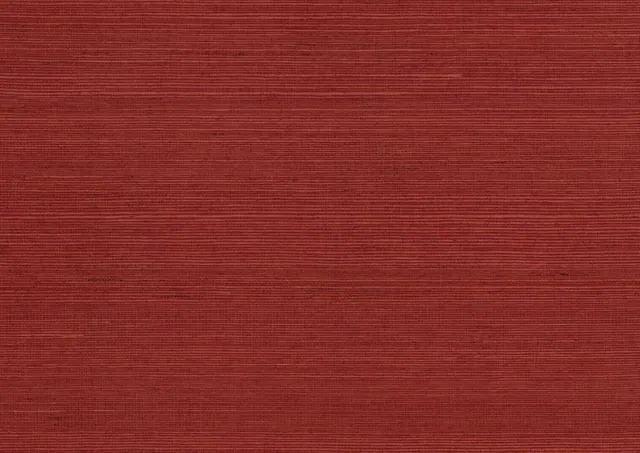 Garnet Red sisal wallcovering — John Mark Naturals