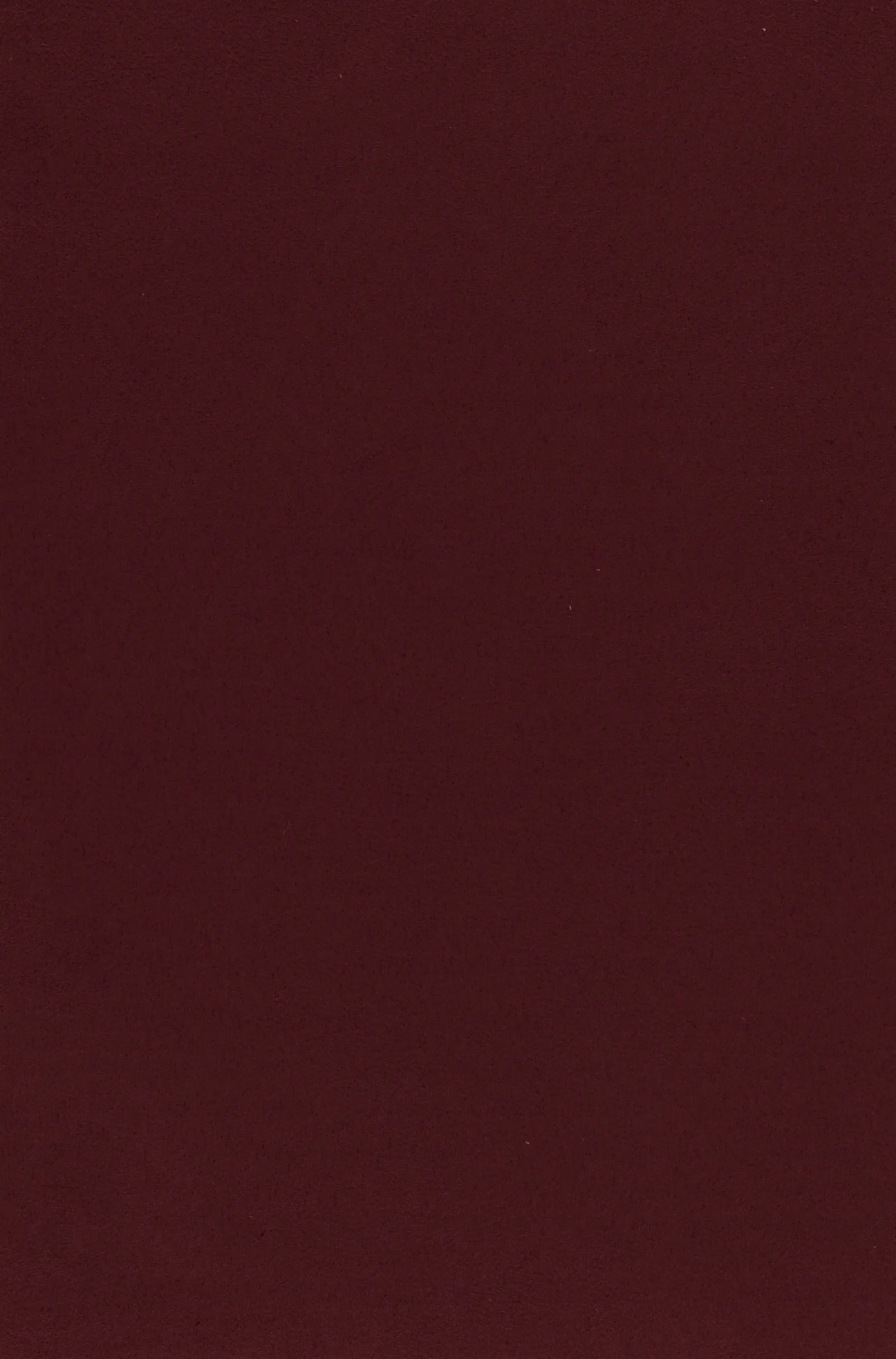 Close-up of a deep burgundy suede wallcovering with a soft, even, velvety surface