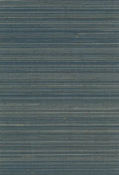 Sienna Azul — abaca wallcovering, SKU SNN-ZL