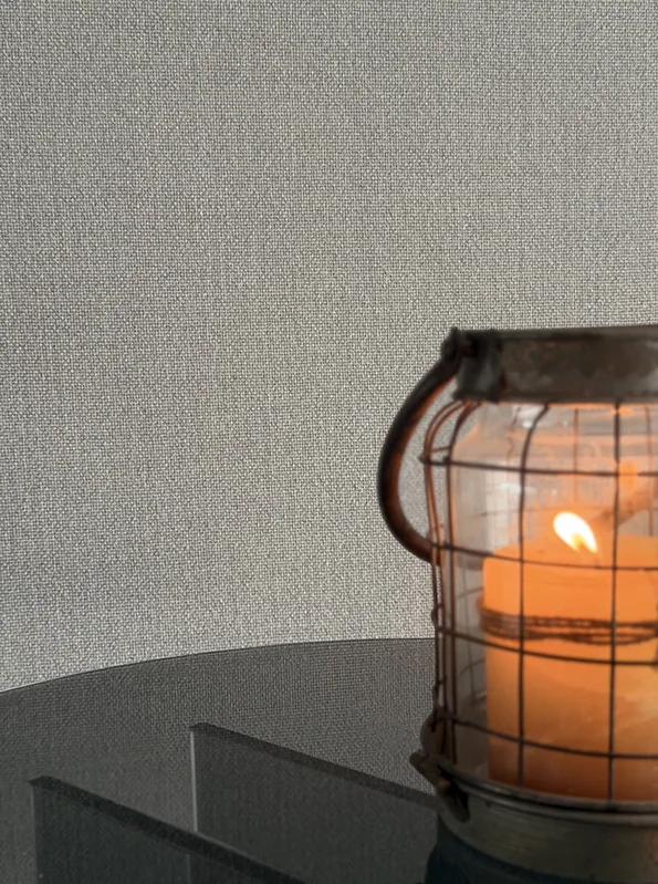 Ivory Reed linen wallcovering — John Mark Naturals